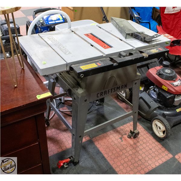 CRAFTSMAN 10" TABLE SAW WITH STAND