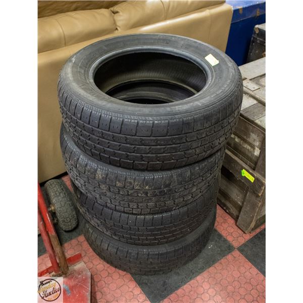 SET OF 4 HERCULES P225/60R16 M+S