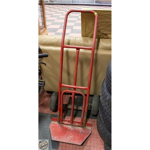 HEAVY DUTY 2 WHEEL STAIR DOLLY RED METAL