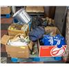 Image 1 : ESTATE PALLET OF HOUSEHOLD ITEMS +