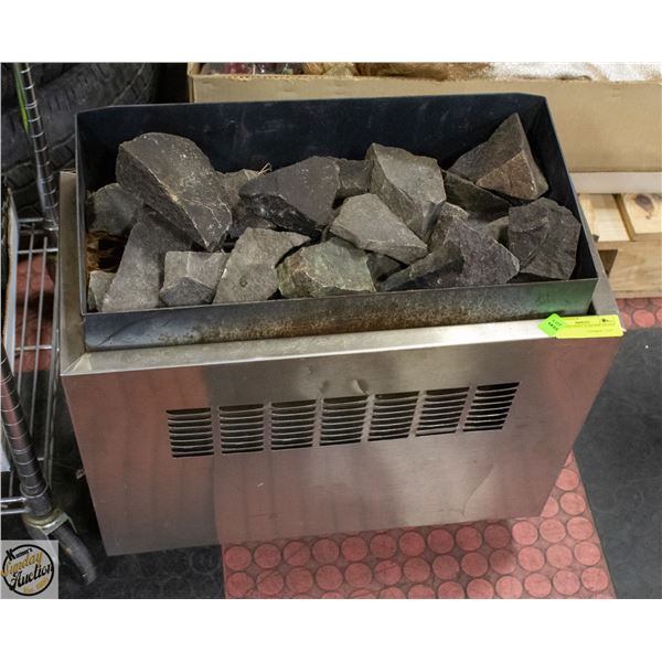 STAINLESS STEEL ELECTEIC SAUNA