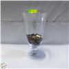 Image 1 : DECORATIVE GLASS VASE- 14" TALL