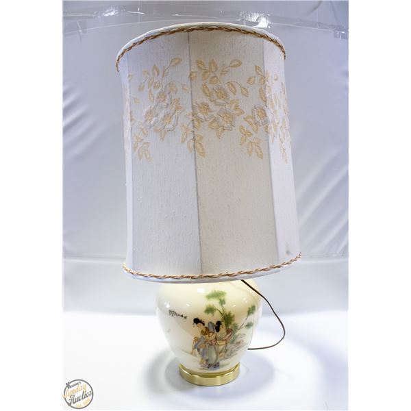 LAMP WITH SHADE
