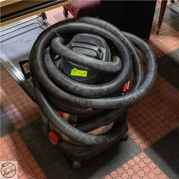 30L SHOP VAC STAINLESS STEEL WET/DRY VACUUM