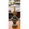 Image 1 : CHERUB MARBLE ORNATE LAMP WITH NO SHADE