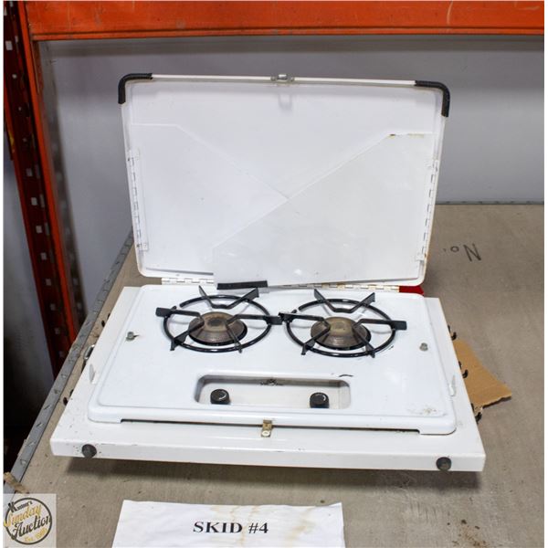 GAS POWERED COOK TOP