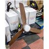 Image 1 : CEILING FAN 3 PANEL WOOD STYLE