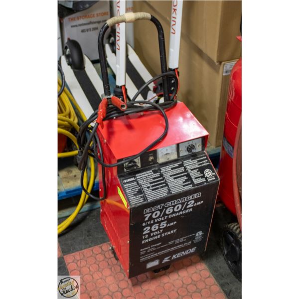 KENDE FAST CHARGER 6/12 VOLT