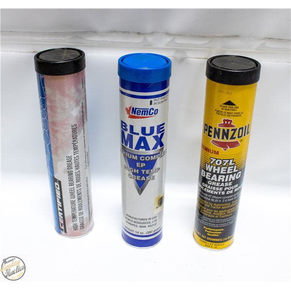 3 TUBES BEARING GREASE