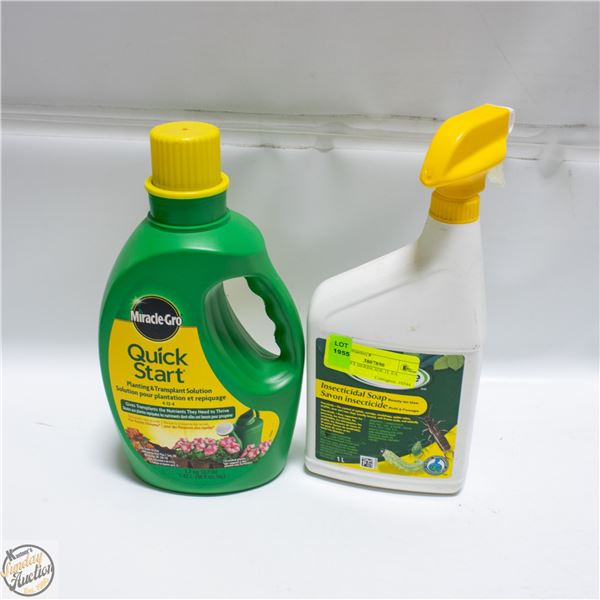 2 BOTTLES HERBICIDE 1L EACH