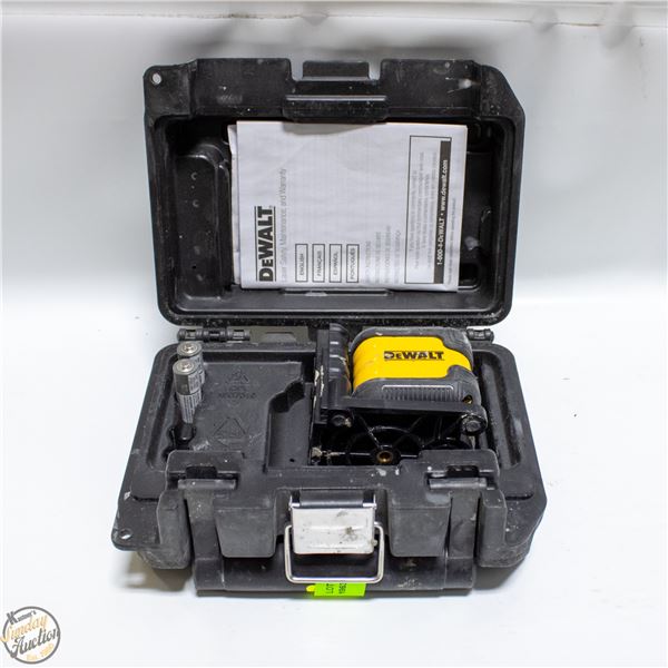 DEWALT DWO8802 RED CROSS LINE LASER LEVEL