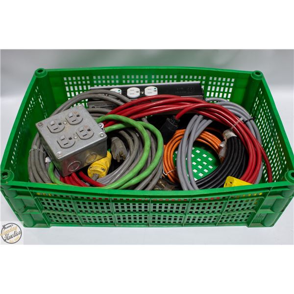 CABLES 7 HEAVY DUTY EXTENSION CORDS