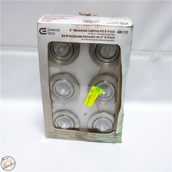 RECESSED LIGHTING KIT