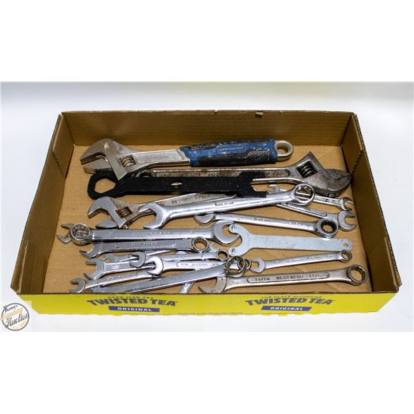FLAT OF WRENCHES