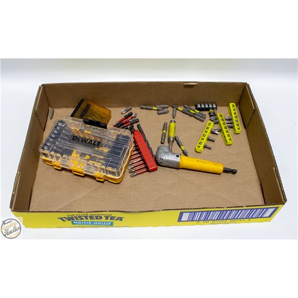 DEWALT BIT KIT PLUS MILWAUKEE AND