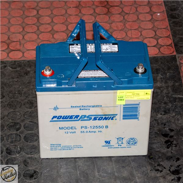 POWER SONIC SEALED RECHARGEABLE