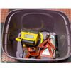 Image 1 : TOTE WITH JACK STANDS + STANLEY WORK LIGHT