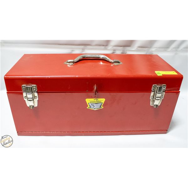 TOOL BOX HEAVY DUTY 2 DRAWERS & TRAY 21" X 9"