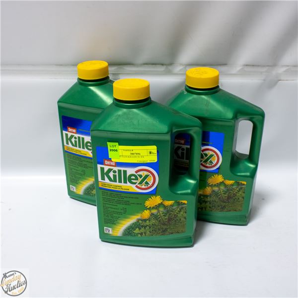 3 BOTTLES KILLEX 2L EA