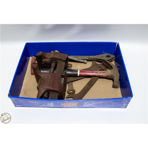 VICE + WRENCHES AND HAMMER