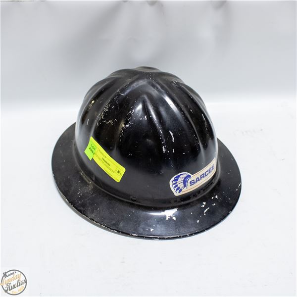 VINTAGE METAL HARDHAT