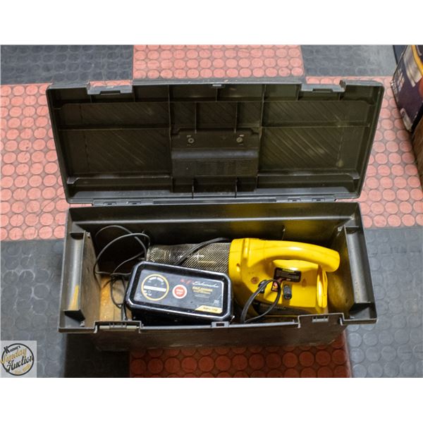 BATTERY CHARGER AND BUG FOGGER