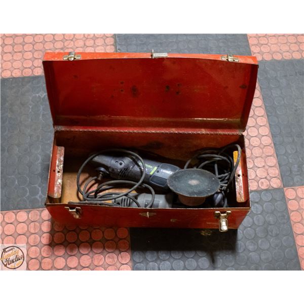 POLISHER AND GRINDER IN TOOLBOX