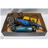 Image 1 : 3 CORDED POWER TOOLS: VSR DRILL,