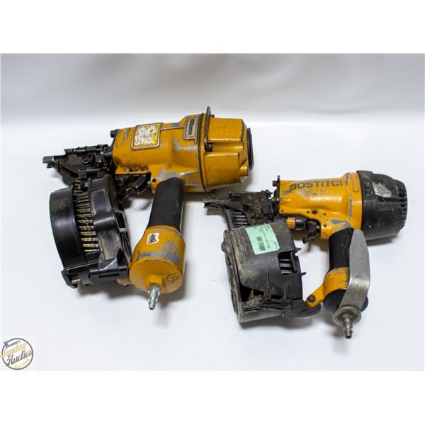 2 BOSTITCH AIR NAILERS - BOTH WELL USED