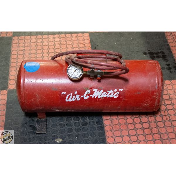 AIR-O-MATIC USED MOBILE AIR TANK UP TOO 125 PSI