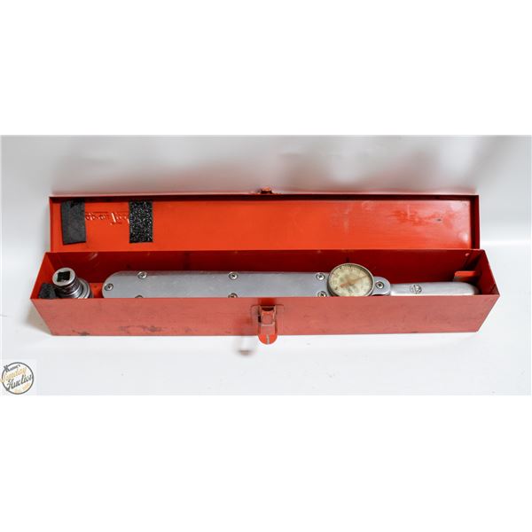 SNAP-ON TORQOMETER DIAL TORQUE WRENCH