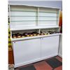 Image 1 : SLIDING BOTTOM DOORS STORE DISPLAY UNIT H-75.5"