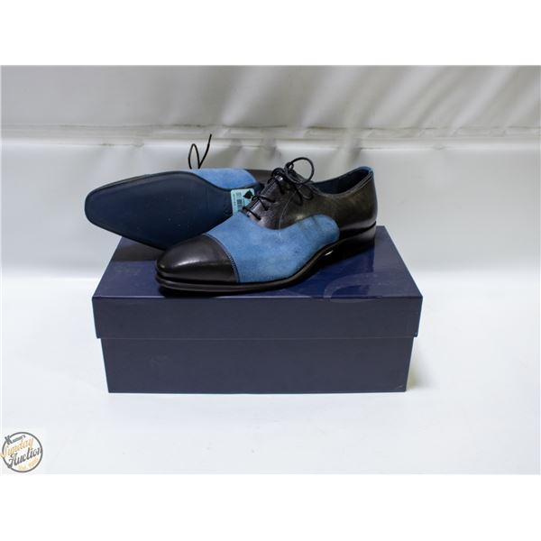 NEW MENS SIZE 8.5 ZAMPIERE LEATHER DELAVE/