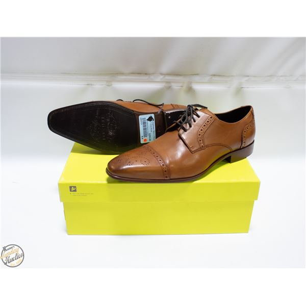 DISPLAY MODEL MENS SIZE 9.5 PRIME SHOES BROWN