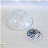 Image 1 : VTG. FROSTED CEILING LIGHT SHADE & HMMB SUN.
