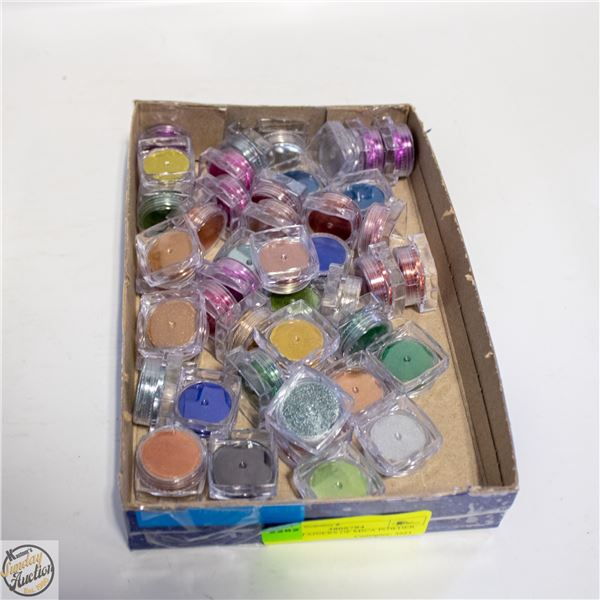 45 CONTAINERS OF MICA POWDER FOR