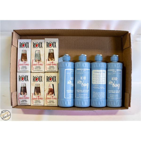 VINTAGE ROUX FANCI-TONE HAIR TINT CRÈMES NEW