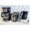 Image 1 : TOASTER WITH COFFEE MAKER AND KETTLE