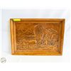 Image 1 : 14 X 21 VTG. COVERED WAGON COPPER