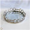 Image 1 : AMER. ATELIER CHAIN LOOPED MIRROR TRAY
