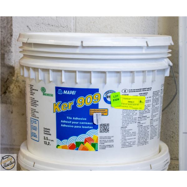 FULL TUB OF MAPEI KER 909 PROFESSIONAL TILE