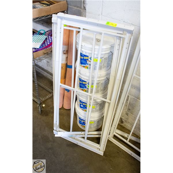 2 - 21X45" MR.GOODBAR SECURITY GRILLS FOR