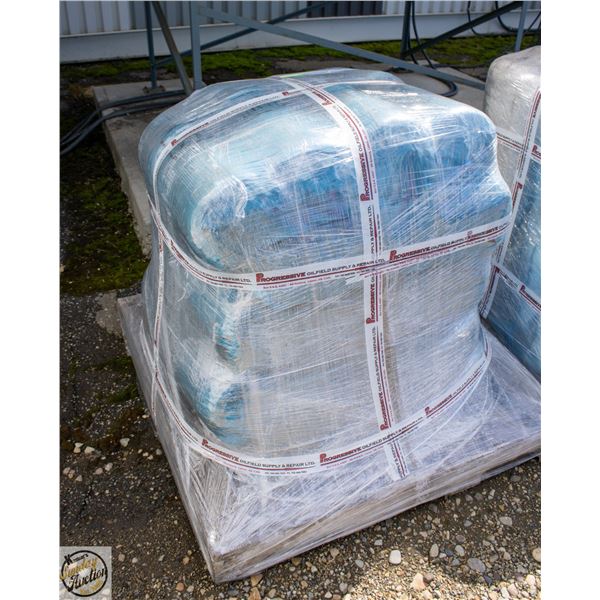 1-PALLET) PIPE INSULATION SNAKE 12" X 10FT.