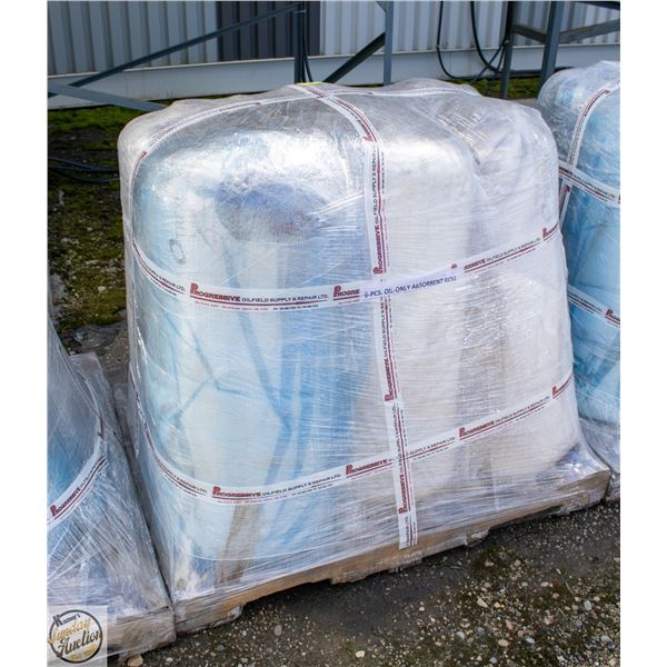 1-PALLET) OIL-ONLY ABSORBENT ROLL; 6-PCS.