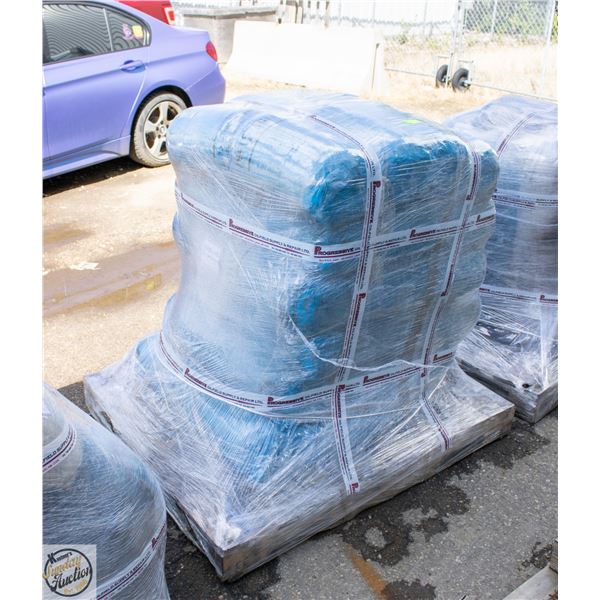 1-PALLET) PIPE INSULATION SNAKE 12" X 10FT.