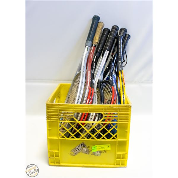 LOT OF PROFESSIONAL TENNIS RACQUETS