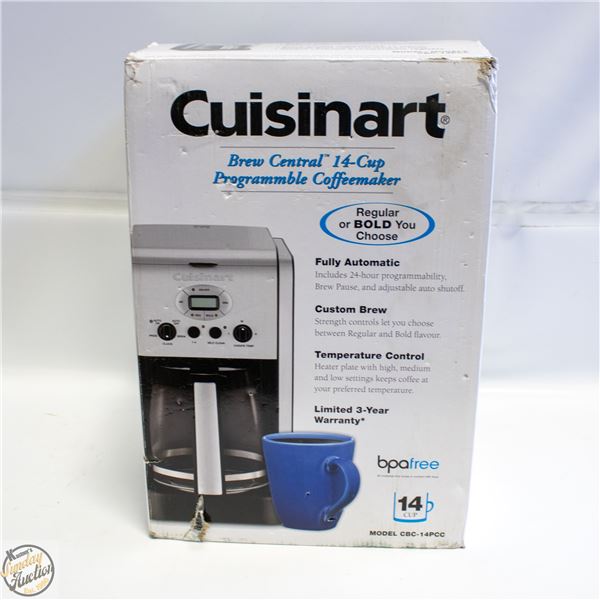 NEW CUISINART COFFEE MAKER IN BOX