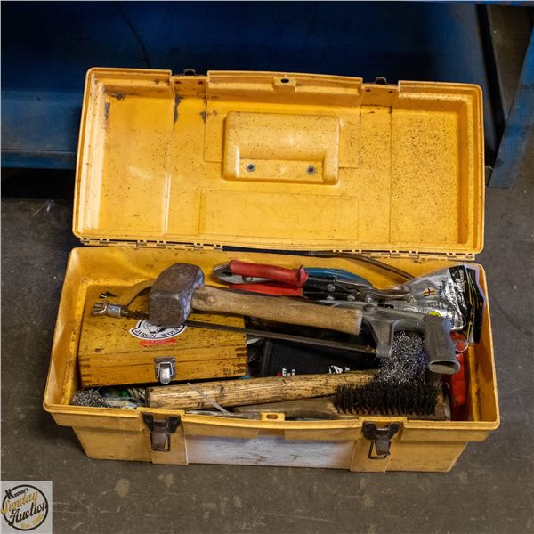 TOOL BOX WITH TOOL CONTENTS