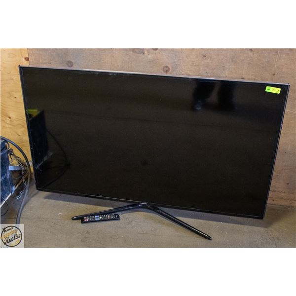 SAMSUNG 57 INCH FLAT SCREEN TV WITH REMOTE