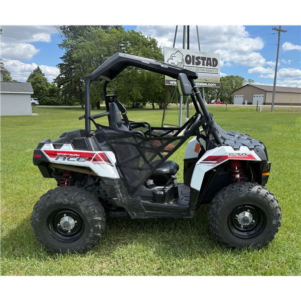 POLARIS SPORTSMAN ACE 4-WHEELER – WORKS GREAT! ONLY 378 MILES!